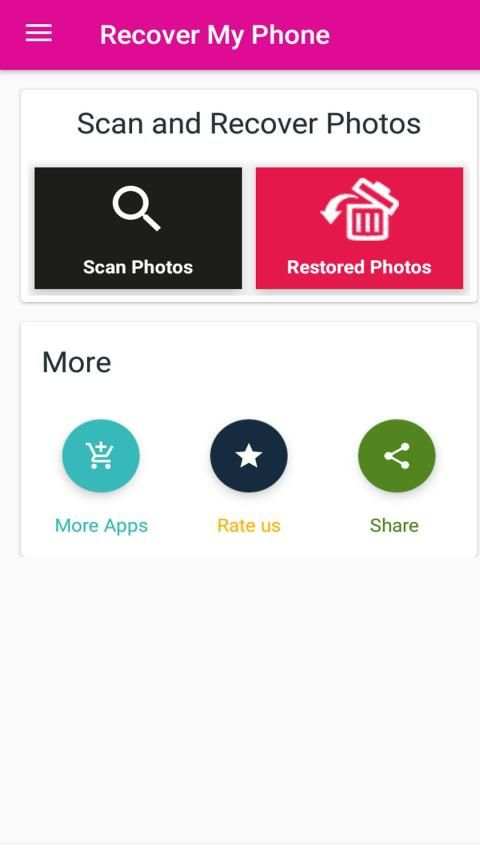 Recover My Phone - Photo Recovery software 2019 स्क्रीनशॉट 4