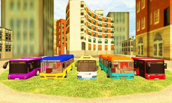 Luxury City Coach Bus Driving Simulator Game 3D screenshot 13