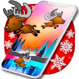 Christmas Reindeer 2018 Live Wallpaper