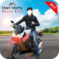 Men Moto Photo Suit