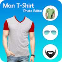 Man T-Shirt Suit Photo Editor: Make Pro Photos