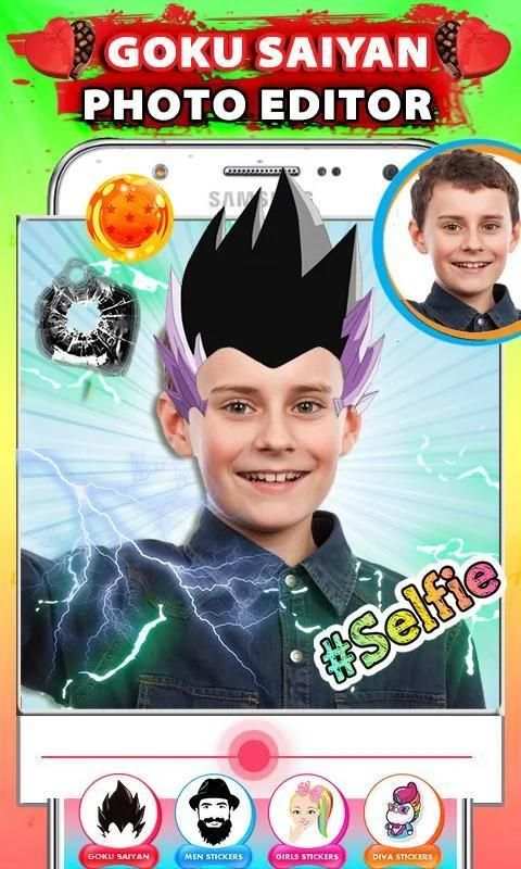 Goku Super Saiyan Photo Editor screenshot 3