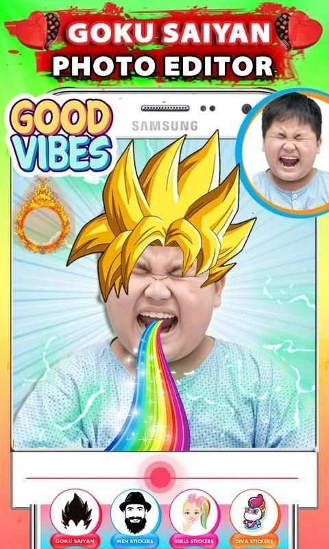 Goku Super Saiyan Photo Editor screenshot 2