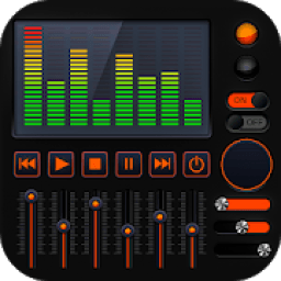 ikon Volume Booster and Bass booster with Music Player