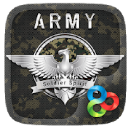 ikon Army GO Launcher Theme