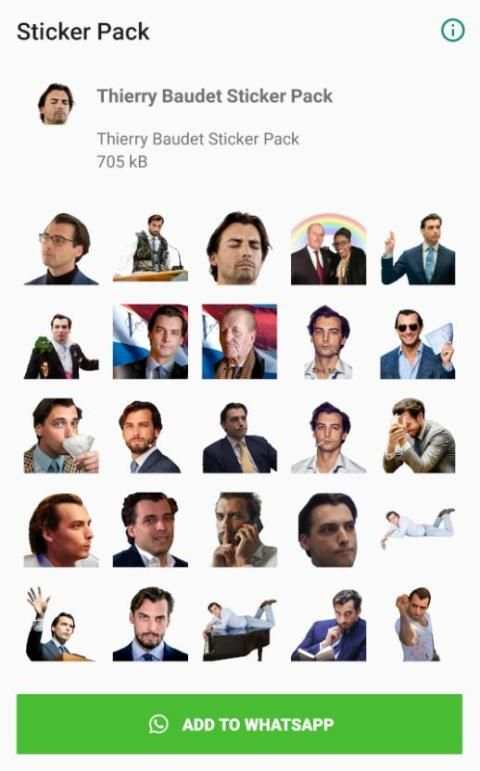Thierry Baudet Stickers for Whatsapp screenshot 2