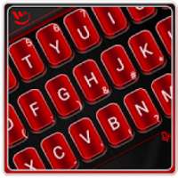 Red Metal Keyboard Theme on 9Apps