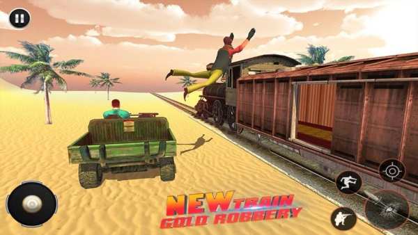 Grand Gold Robbery Game: Train shooting Simulator screenshot 19