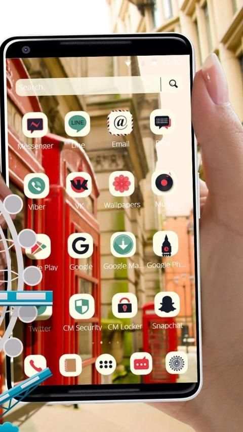 City Street View Theme screenshot 2