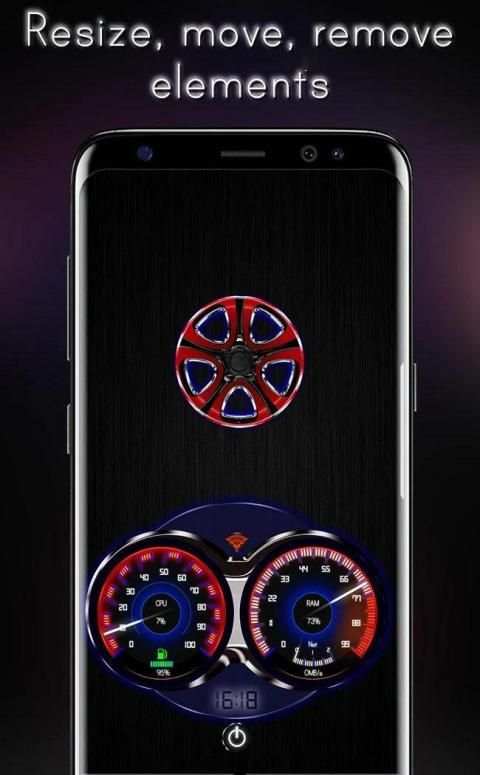 Car Dashboard Live Wallpaper II स्क्रीनशॉट 9