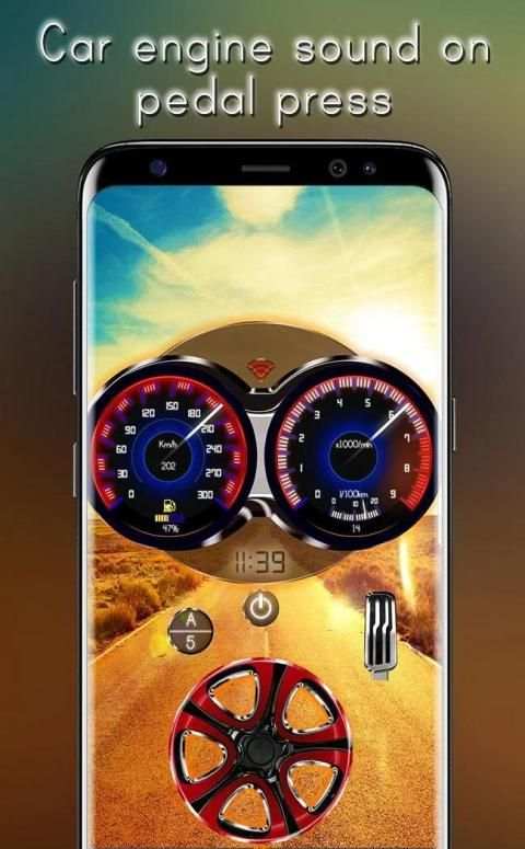 Car Dashboard Live Wallpaper II स्क्रीनशॉट 12