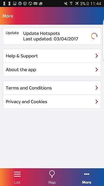 Sky WiFi Finder screenshot 2
