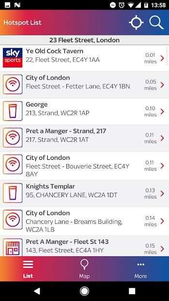 Sky WiFi Finder screenshot 5