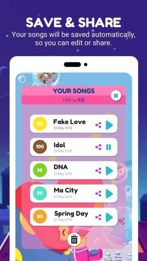 BTS Karaoke - BTS Kpop Music screenshot 1