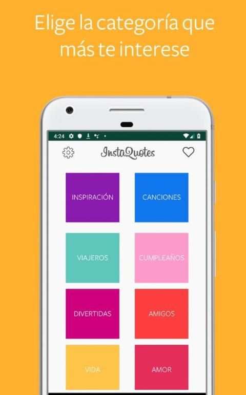 InstaQuote | Frases y estados para Instagram screenshot 3