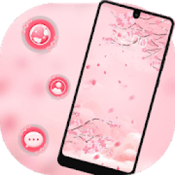 ikon Emotion theme beautiful pink flower