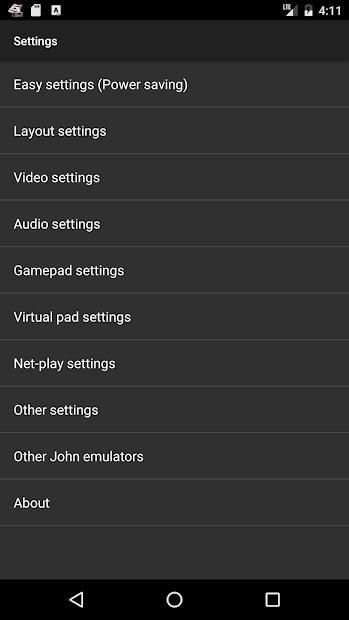 John NES Lite - NES Emulator स्क्रीनशॉट 4