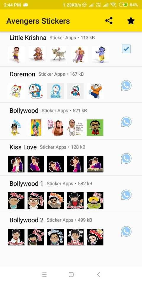 Avengers WA Stickers screenshot 2