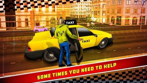 Crazy Taxi Racer 3D screenshot 10