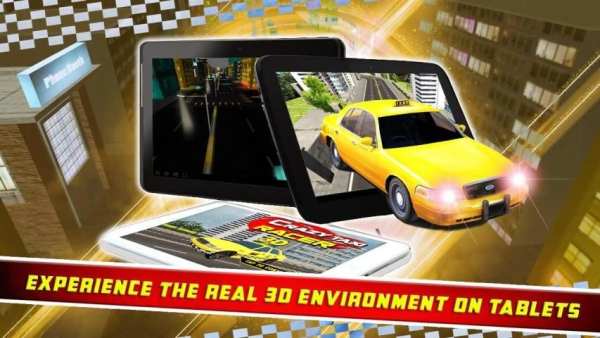 Crazy Taxi Racer 3D screenshot 5