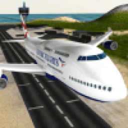 Flight Simulator Fly Plane 3D icon