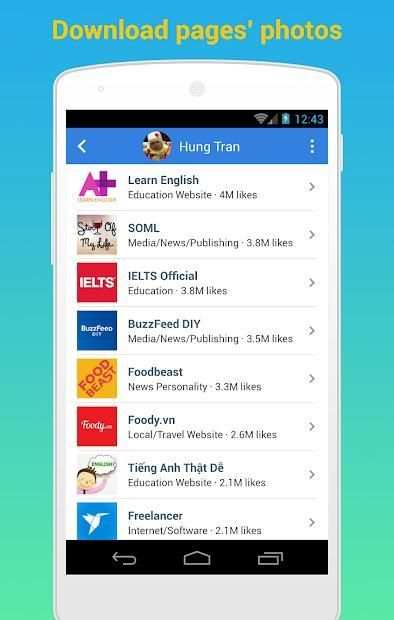 Download Facebook Photo Albums screenshot 5