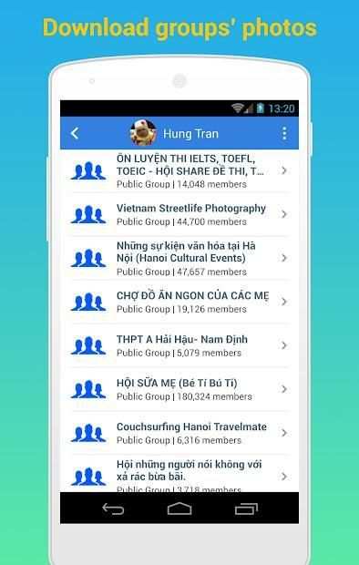 Download Facebook Photo Albums स्क्रीनशॉट 4