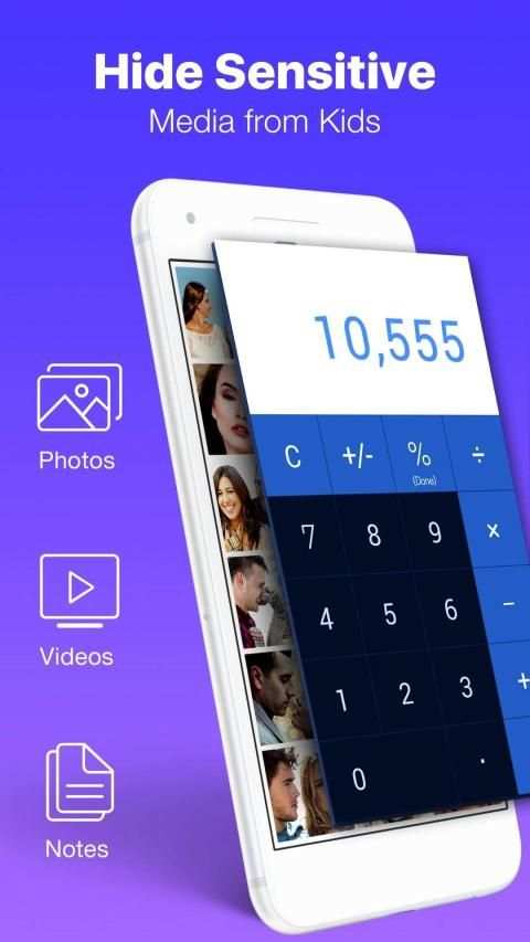 Secret Photo Vault - Calculator Hide Photos, Video स्क्रीनशॉट 15
