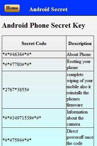 Phone secret code screenshot 5