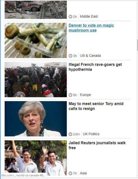 BBC Weather screenshot 2