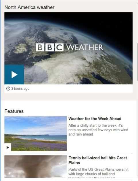 BBC Weather screenshot 5