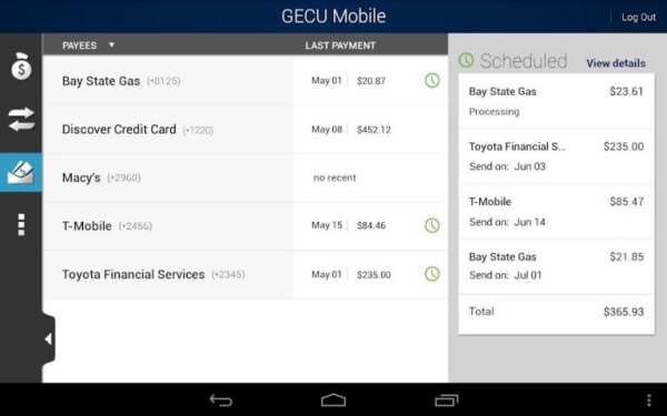 GECU Mobile screenshot 2