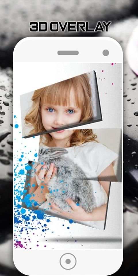 3D Overlay Photo Blender App screenshot 2