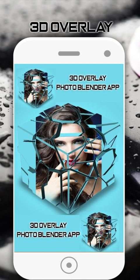 3D Overlay Photo Blender App स्क्रीनशॉट 14