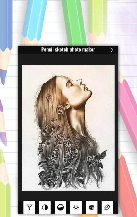 Pencil Sketch Photo Maker स्क्रीनशॉट 7