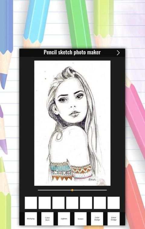 Pencil Sketch Photo Maker स्क्रीनशॉट 2