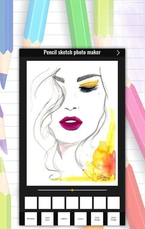 Pencil Sketch Photo Maker स्क्रीनशॉट 4