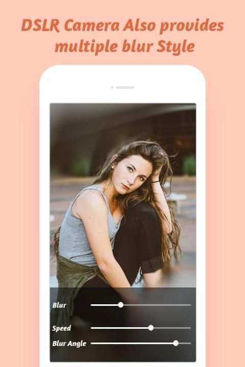 DSLR Camera: Blur Effects 2018 स्क्रीनशॉट 3