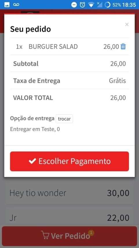 Original Burguer App screenshot 3
