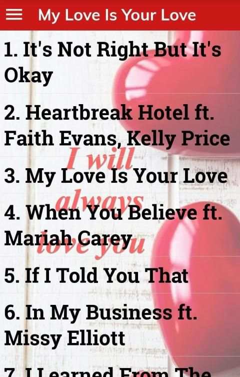 Best whitney houston songs screenshot 3