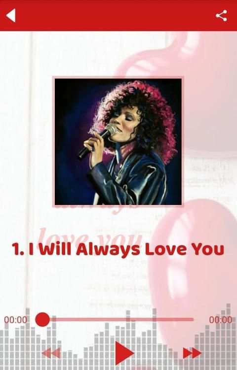 Best whitney houston songs screenshot 2