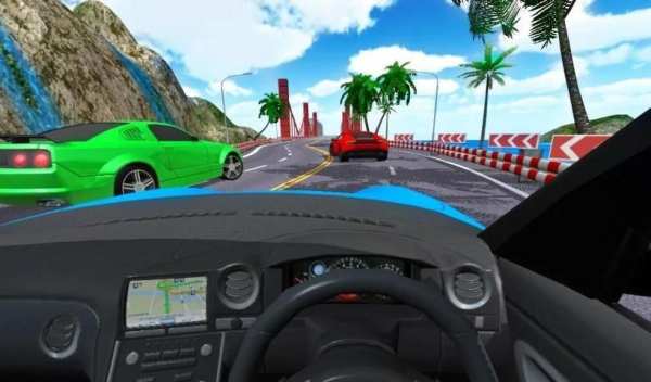 Turbo Car Racing 3D स्क्रीनशॉट 2