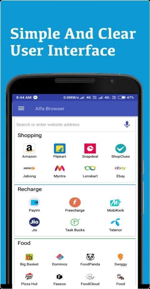 Alfa Browser screenshot 3