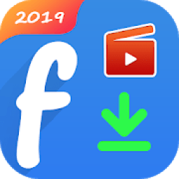 ikon Video Downloader For Facebook: Save FB Videos 2019