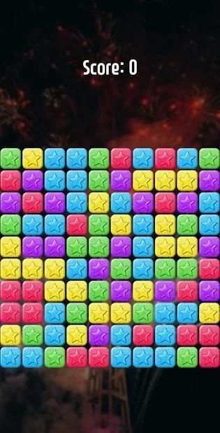 POPSTAR FireWork! - Simply puzzle game screenshot 1