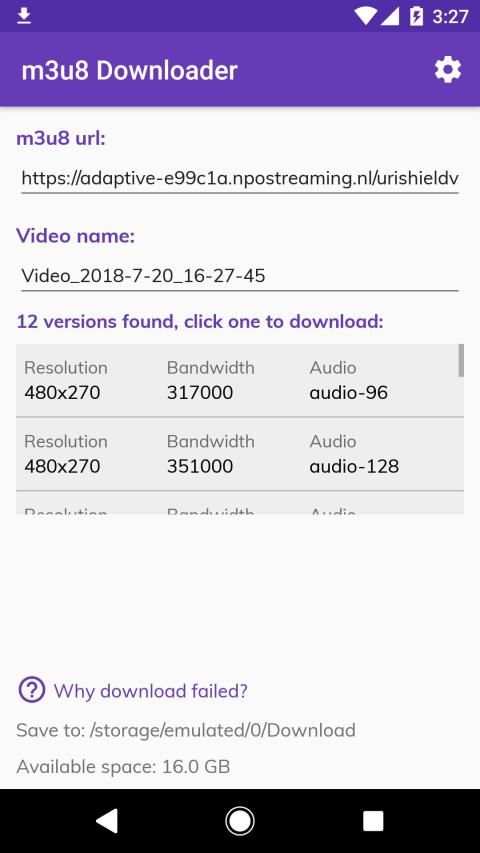 zee5 video extractor (M3U8 Downloader plugin) screenshot 2