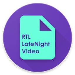 RtlLateNight video extractor(M3U8 Downloader plug)