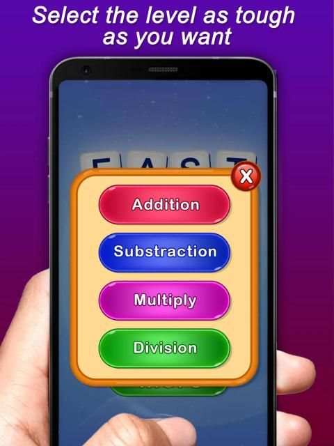 Fast Math for Kids - Mathematical games screenshot 3