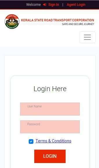 KSRTC Online Booking स्क्रीनशॉट 2