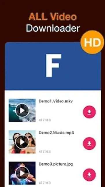 Vvideo downloder स्क्रीनशॉट 1